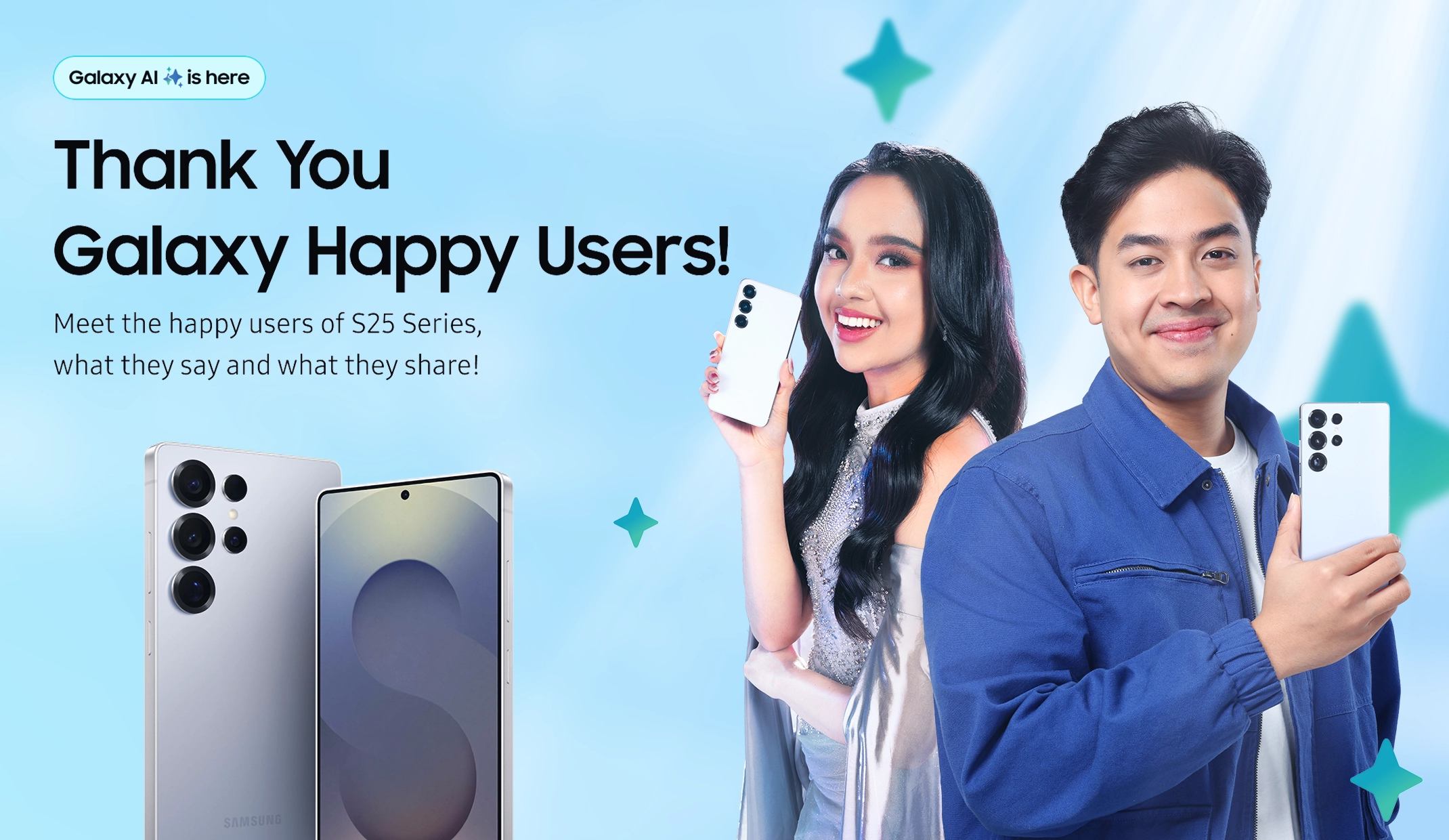 Galaxy S25 Happy User