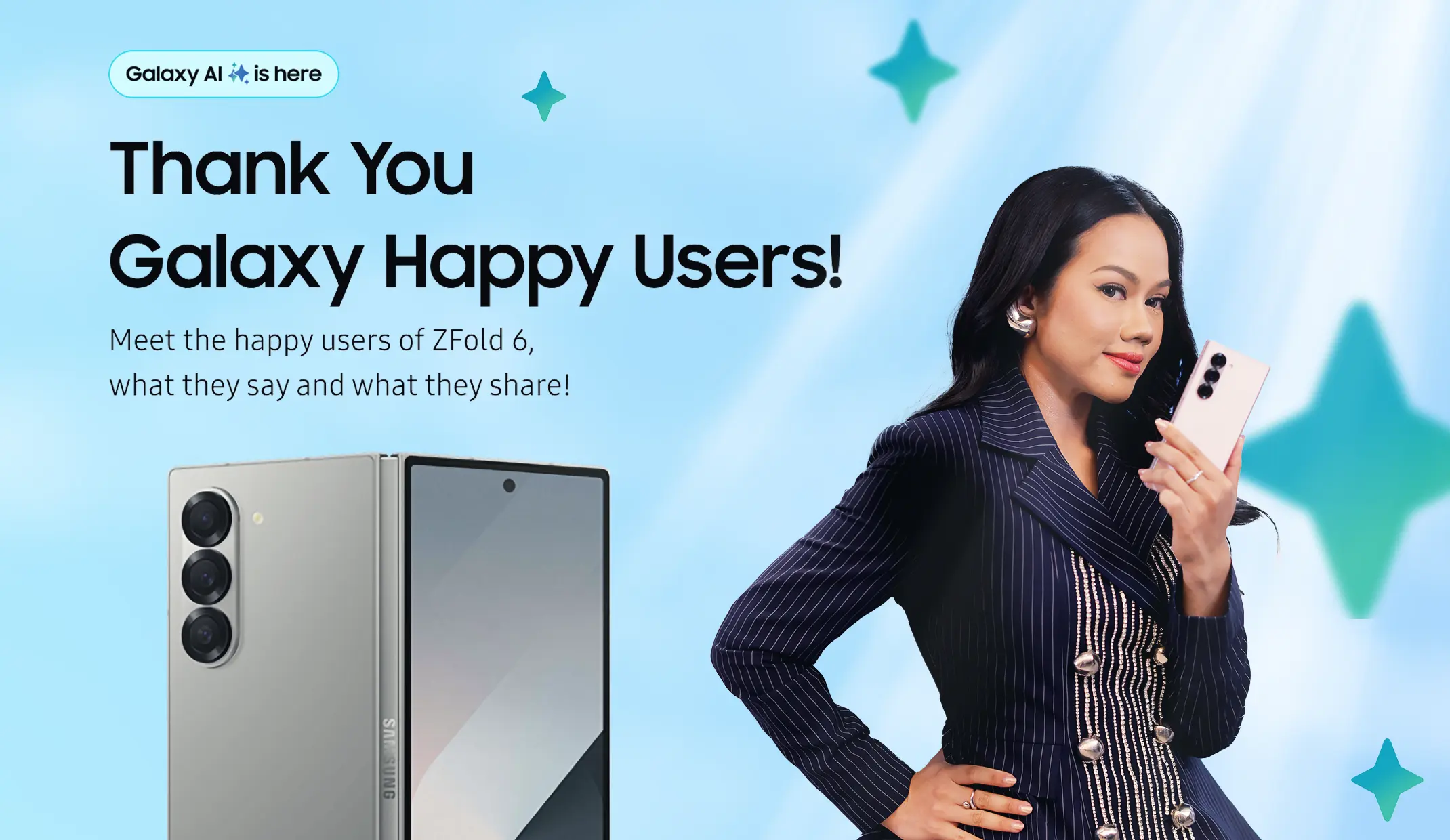 Galaxy ZFold6 Happy User